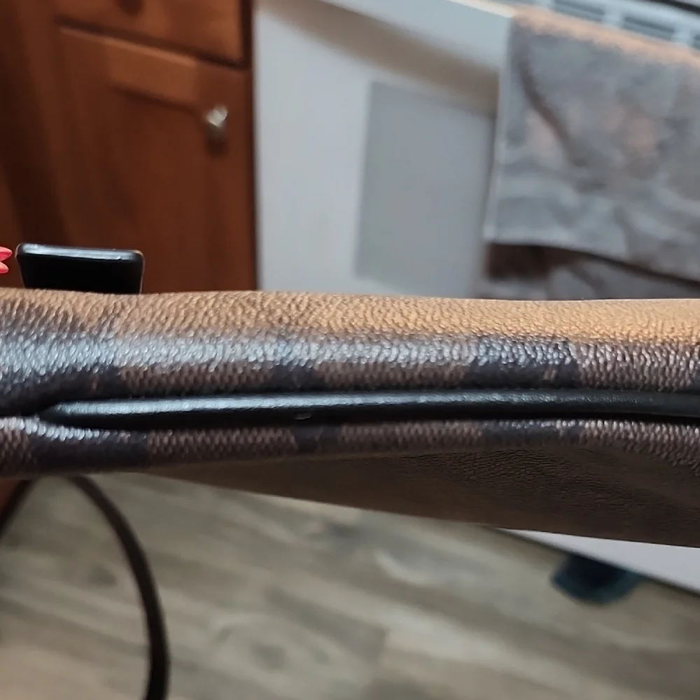 Coach Black and Brown Crossbody Bag - Picture 15 of 16